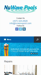 Mobile Screenshot of nuwavepool.com